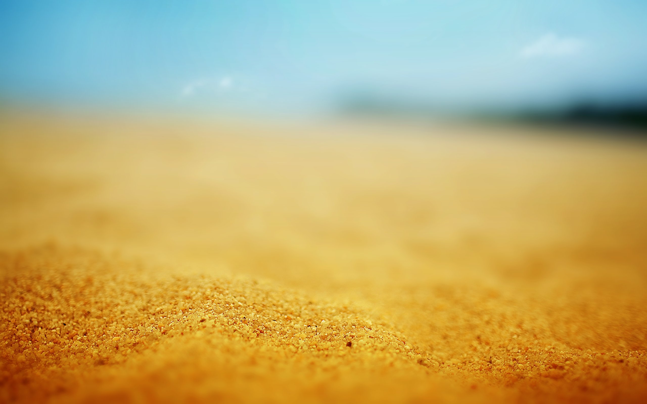 Beach Sand Close Up HD Wallpaper