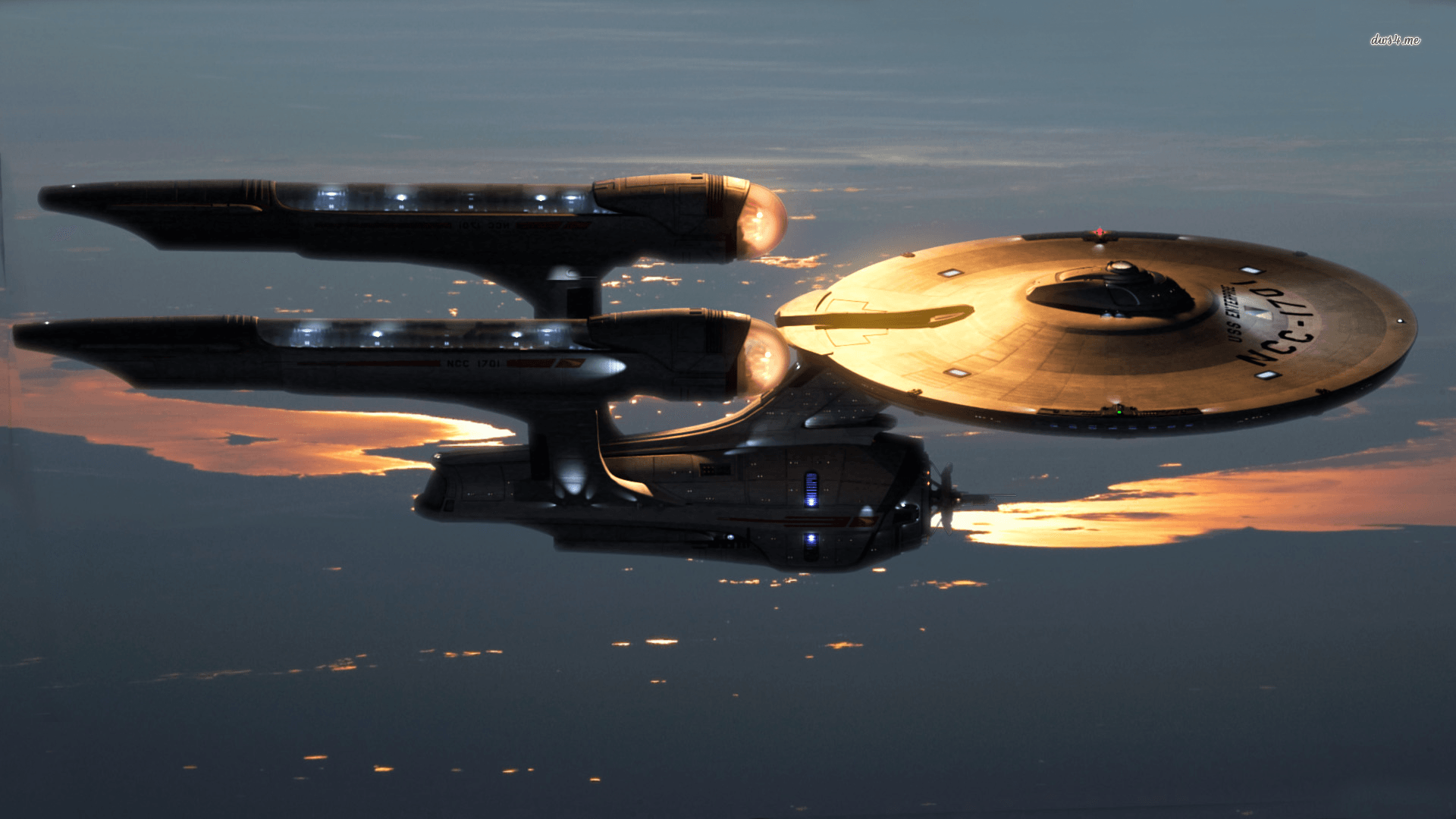 Enterprise Ship Star Trek Into Darkness HD Wallpaper For Windows