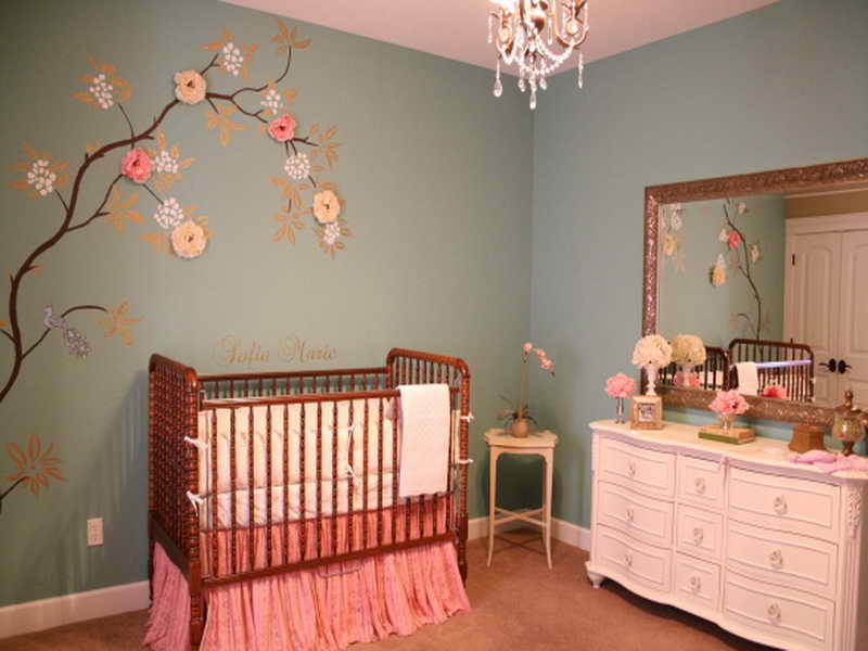 Photos Of The Nursery Ideas For Girls