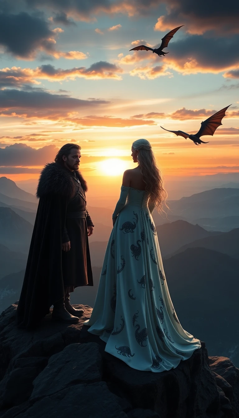 Jon Snow And Daenerys Wallpaper