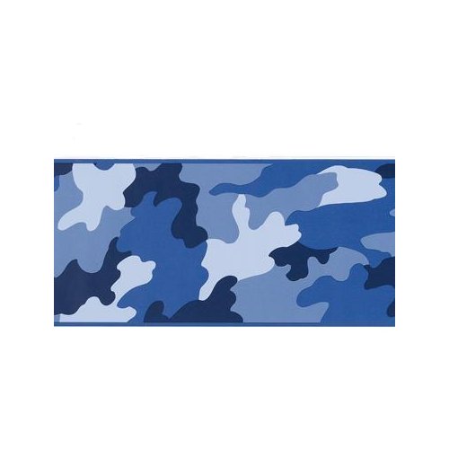 Navy Blue Wallpaper Border