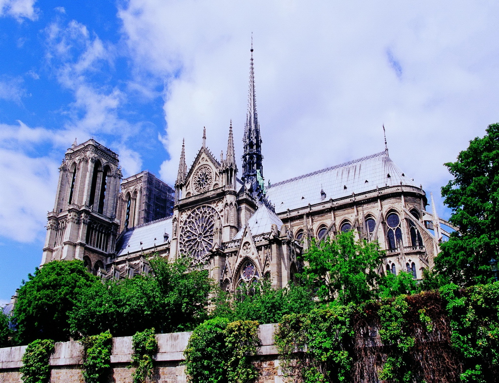 Notre Dame De Paris France iPad Wallpaper Mini