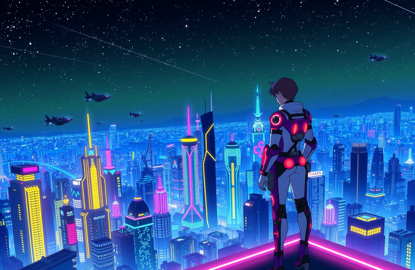 Anime Sci Fi Wallpaper