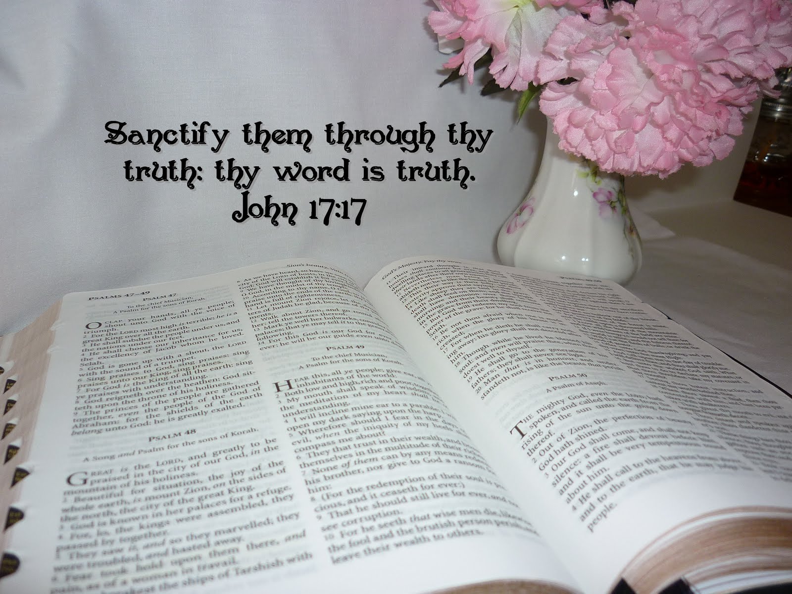 John Sanctify Them Through Thy Truth Word Is