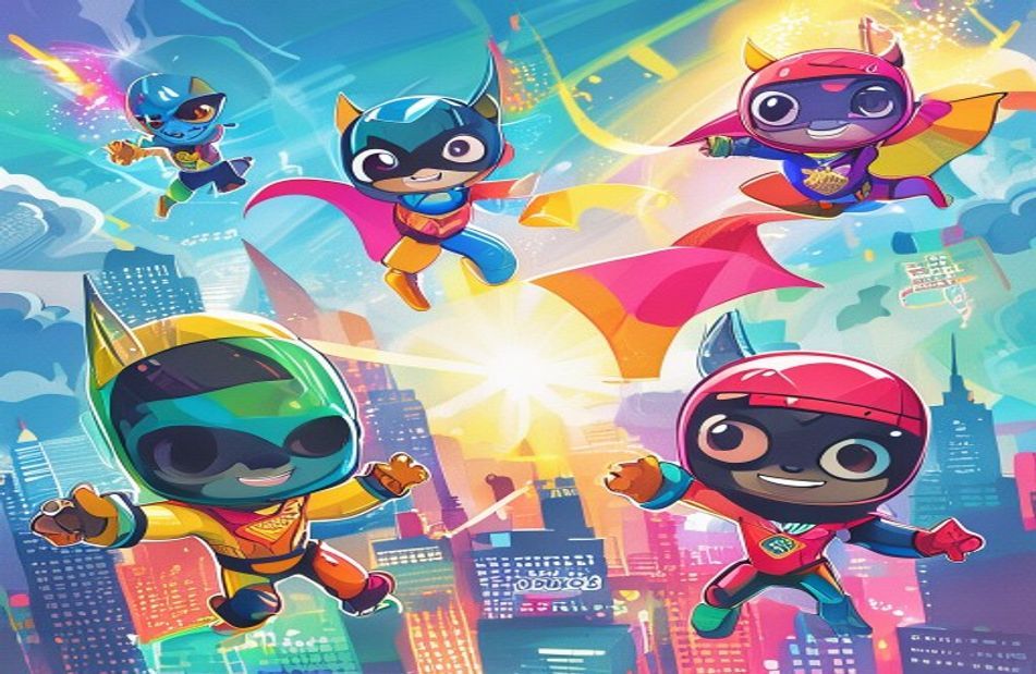 Cute Superhero Wallpaper
