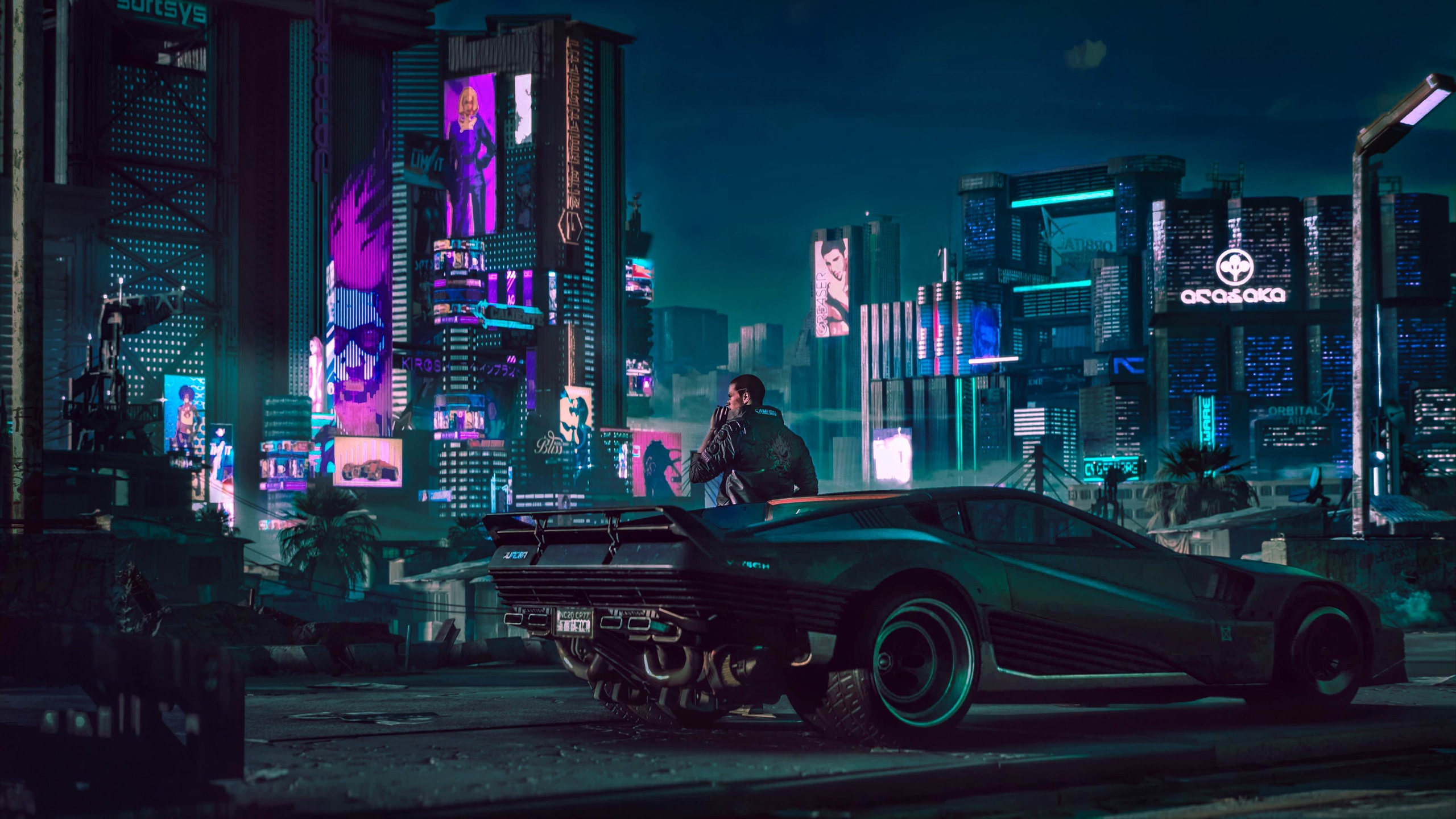 Cyberpunk 4k 1440p Resolution HD Wallpaper Image Photos