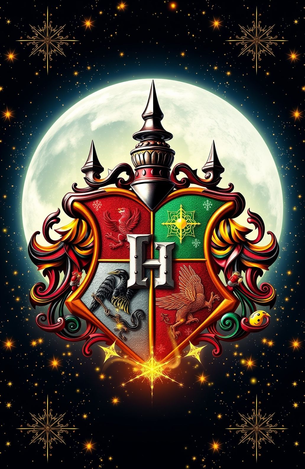 Hogwarts Logo Wallpaper