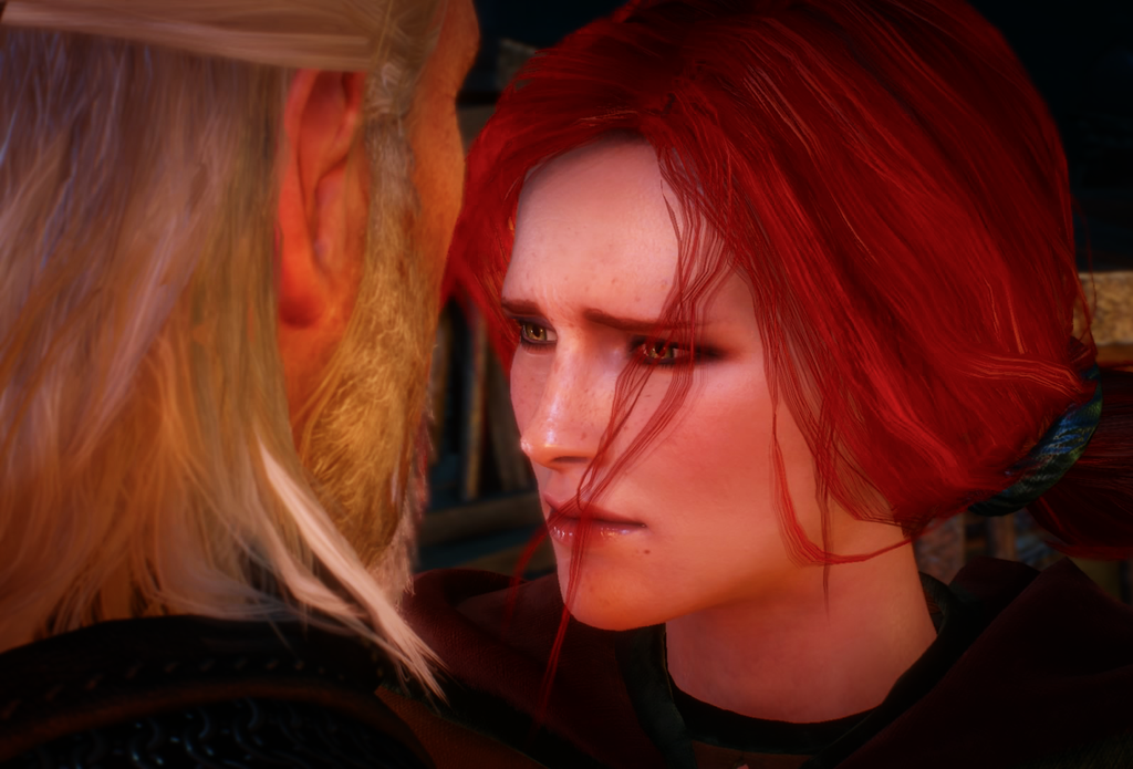 The Witcher Geralt And Triss By Alucard