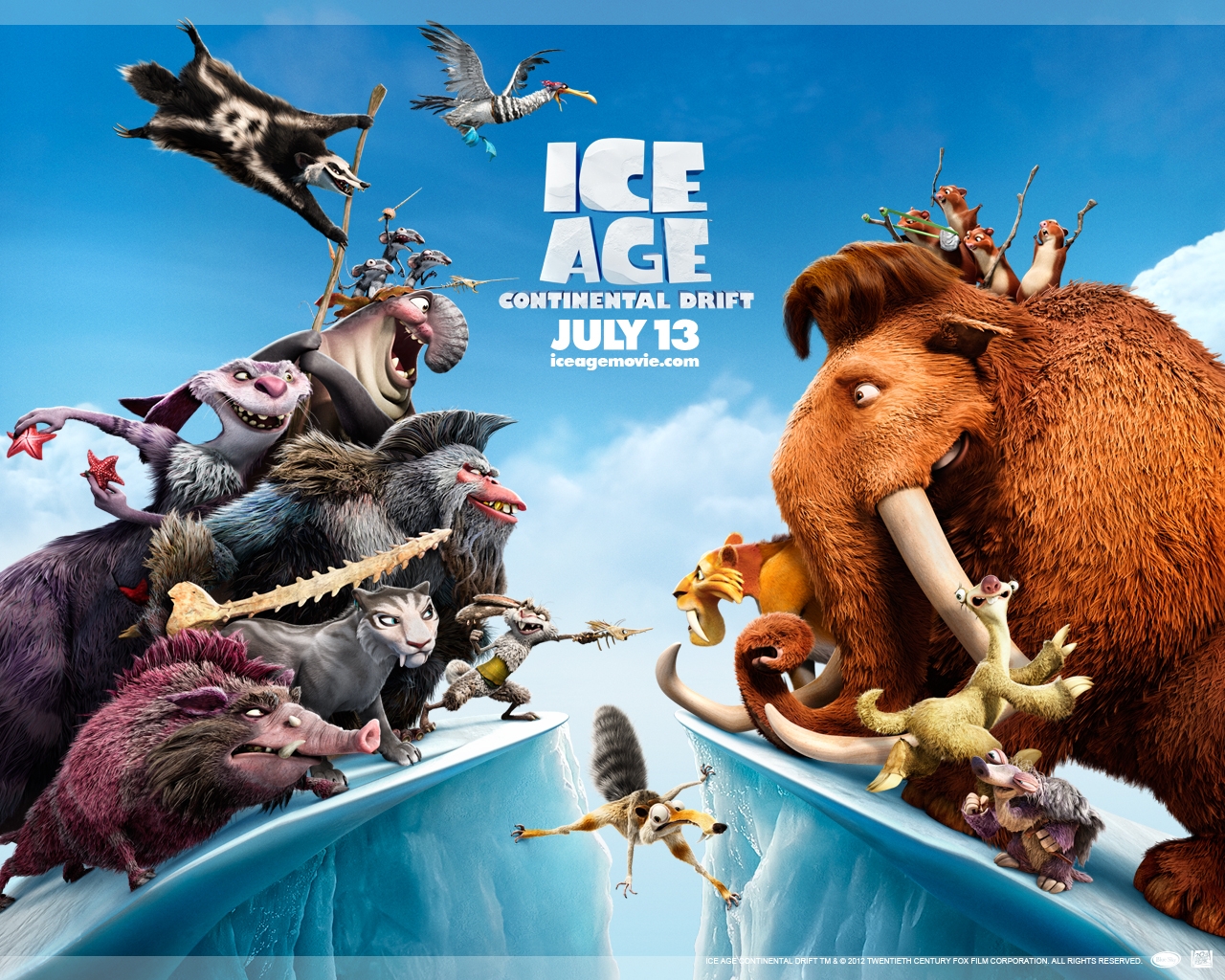Ice Age Wallpaper Sid Desktop Background