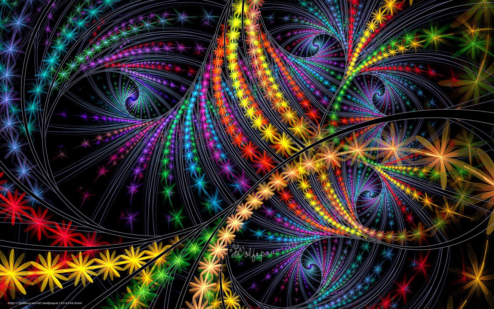 Wallpaper Raw Fractals 3d Art Desktop In The