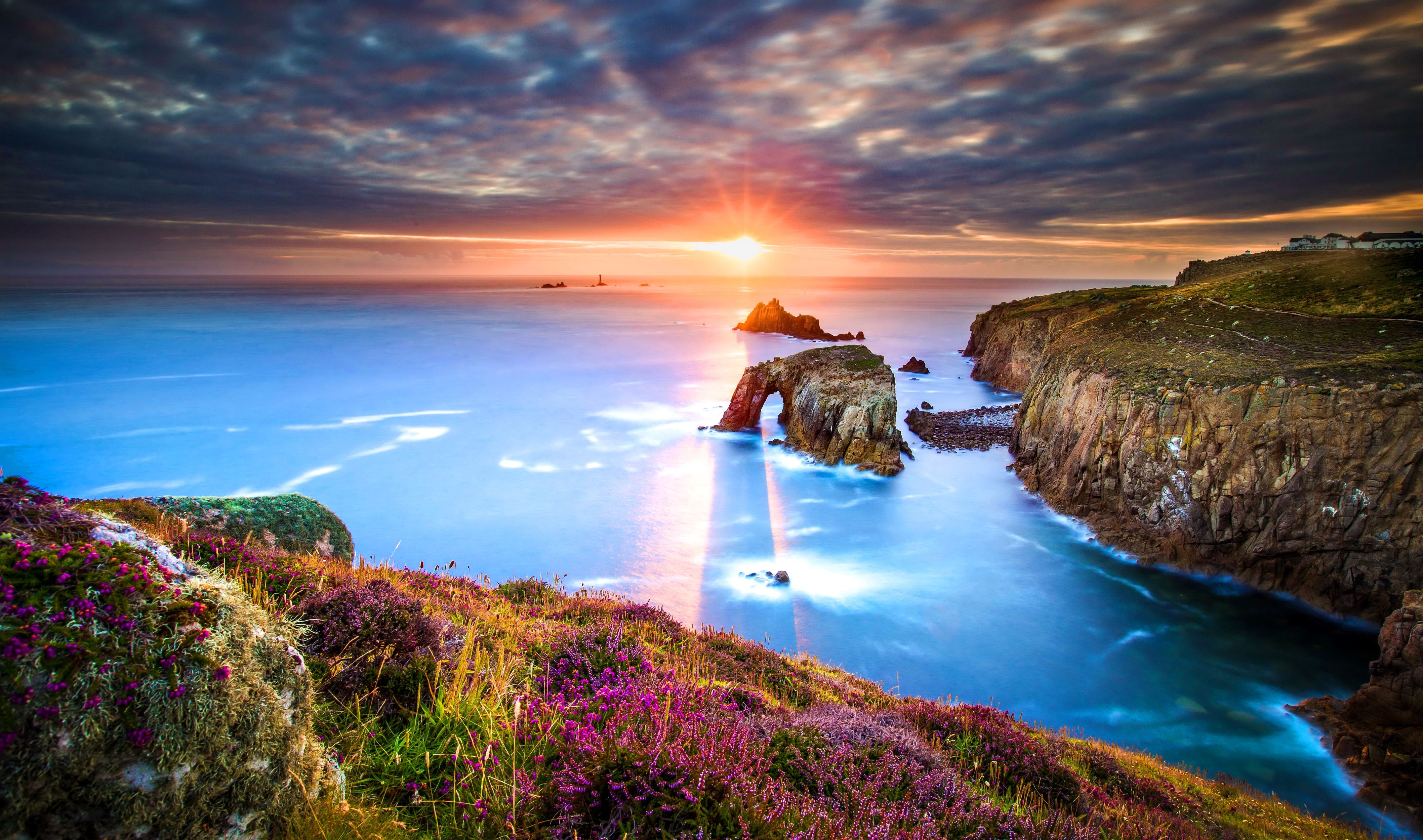 Cornwall Landscape Desktop Wallpaper Top