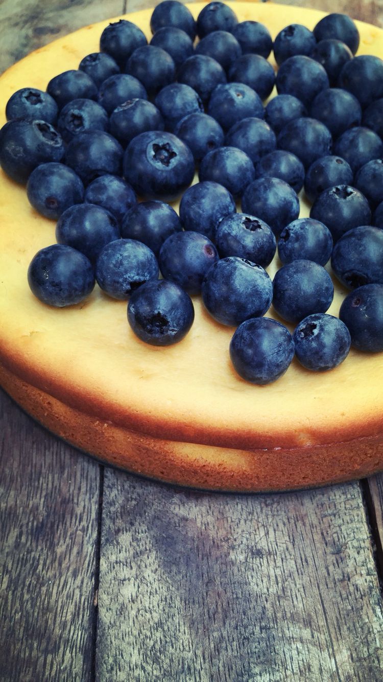 iPhone Wallpaper Blueberry Cheesecake The Patch