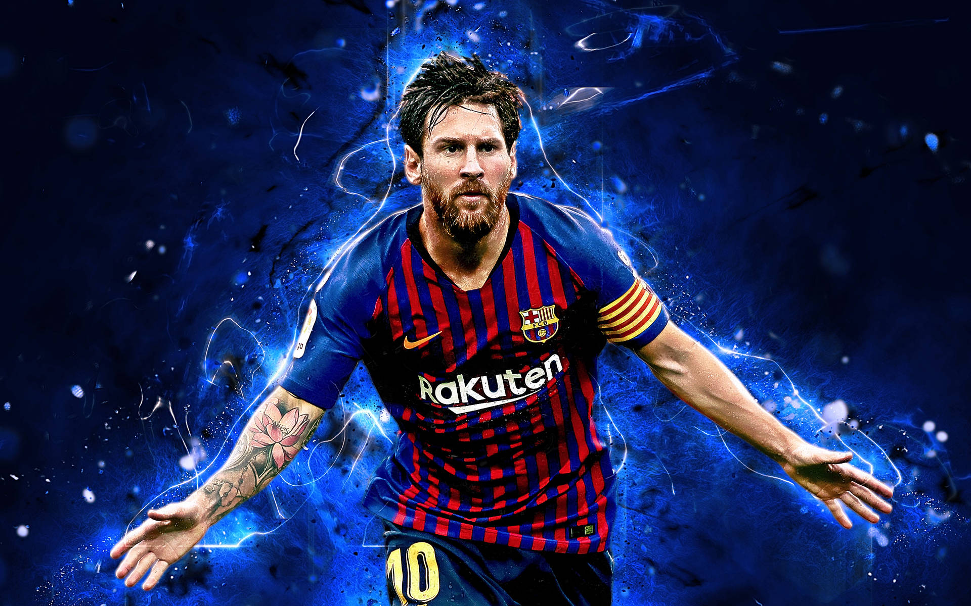 Celebration Lionel Messi Wallpaper
