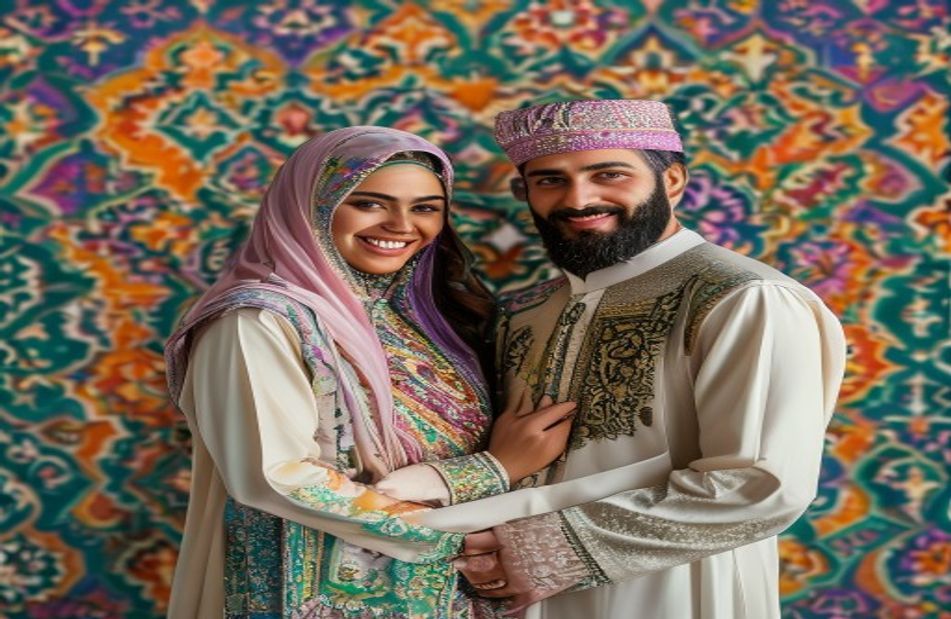 Islamic Couple Wallpaper Models
