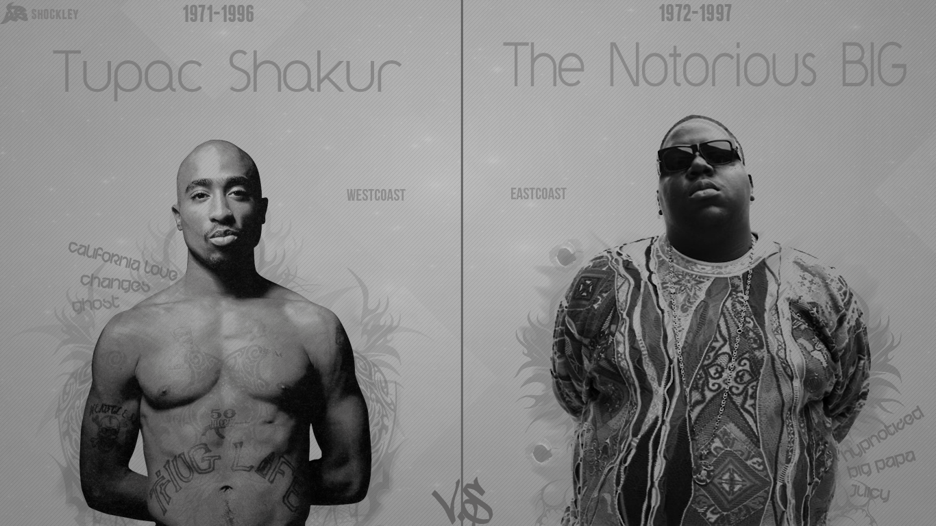 Tupac And Notorious Big Rap Wallpaper
