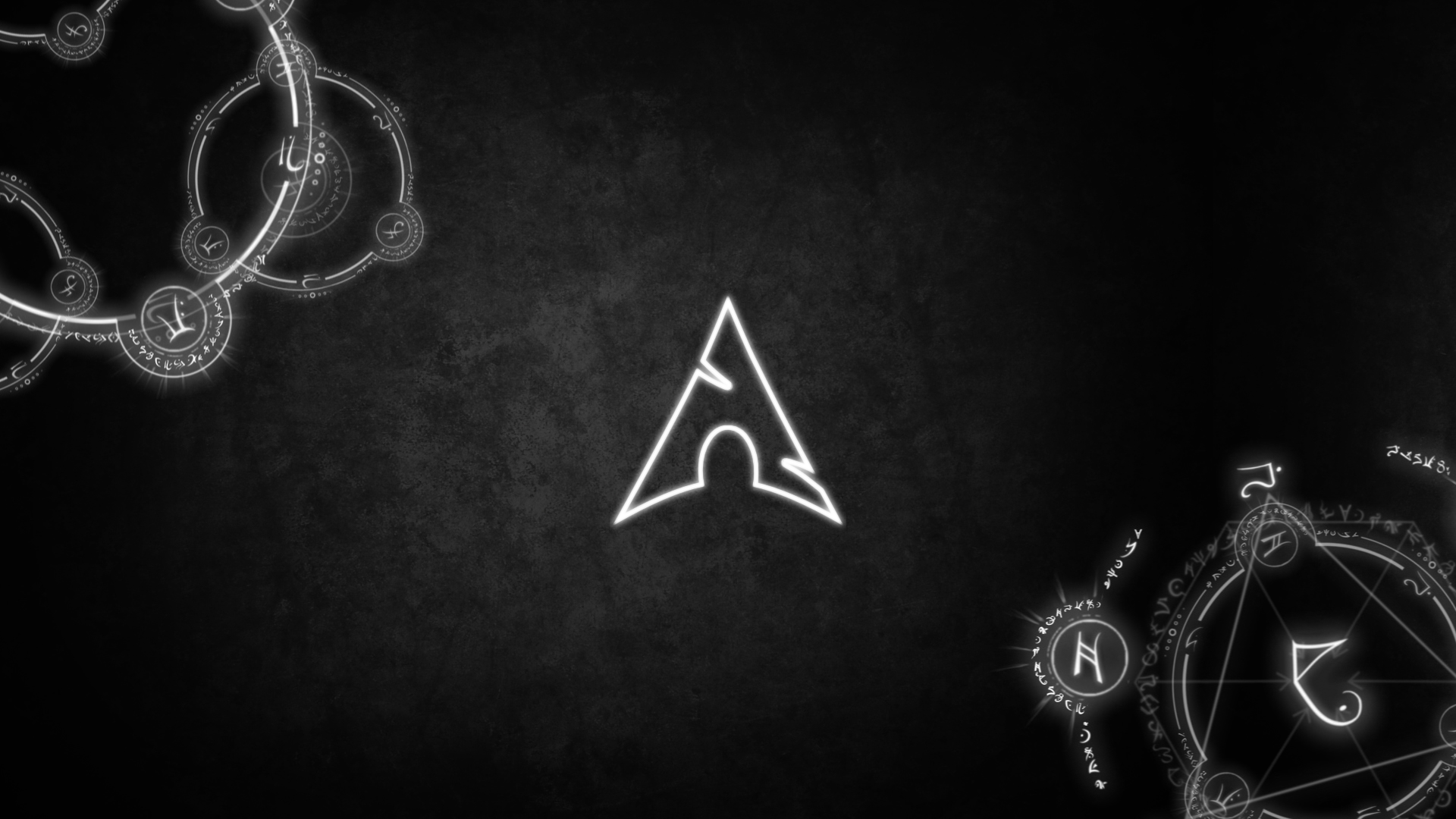 Some Arch Wallpaper I Made Archlinux HD Logo