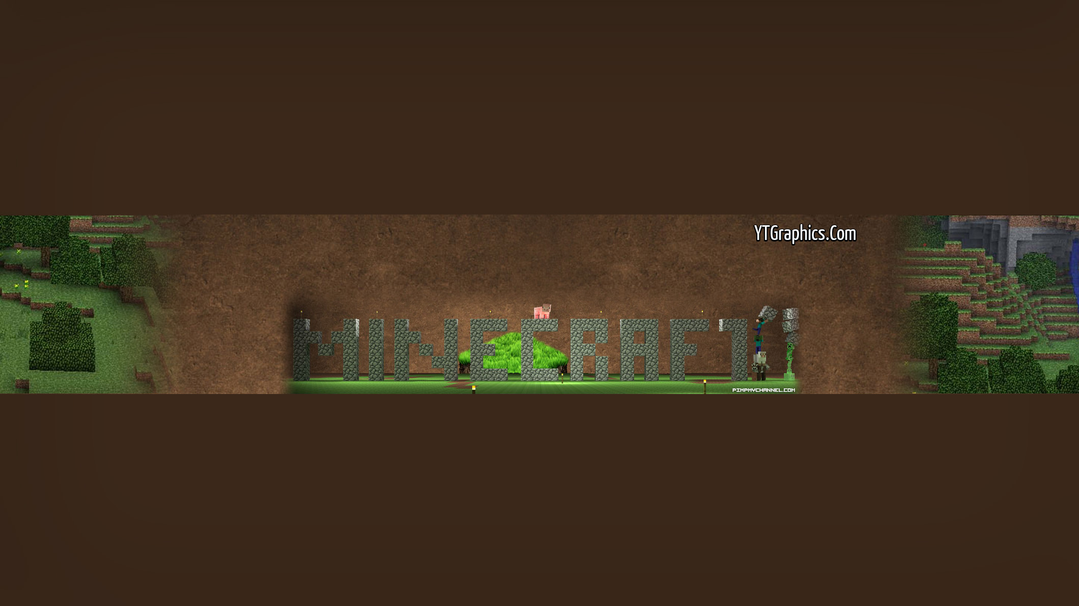 Free Download Youtube Channel Art Minecraft This Minecraft Youtube Channel 21x1192 For Your Desktop Mobile Tablet Explore 46 Minecraft Youtube Wallpaper Creator How To Create Minecraft Wallpaper Minecraft Avatar