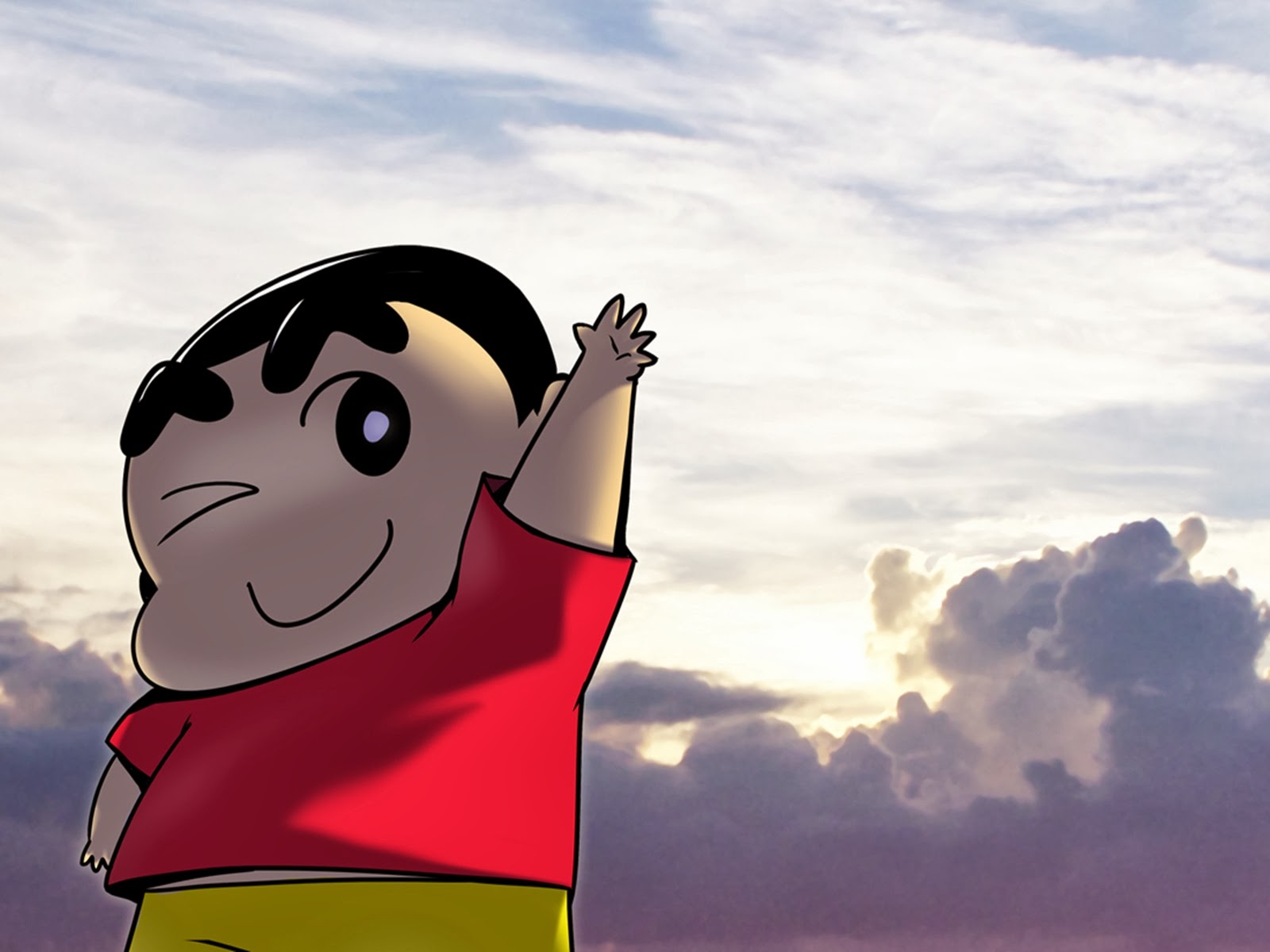 Shin Chan Cute HD Wallpaper