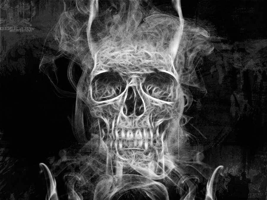 Smoke Skull Photo Smoking 7994jpg HD Walls Find Wallpaper