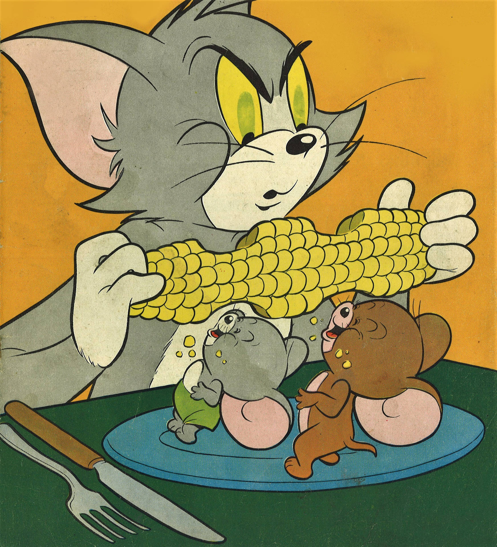 Tom And Jerry Aesthetic Wallpaper
