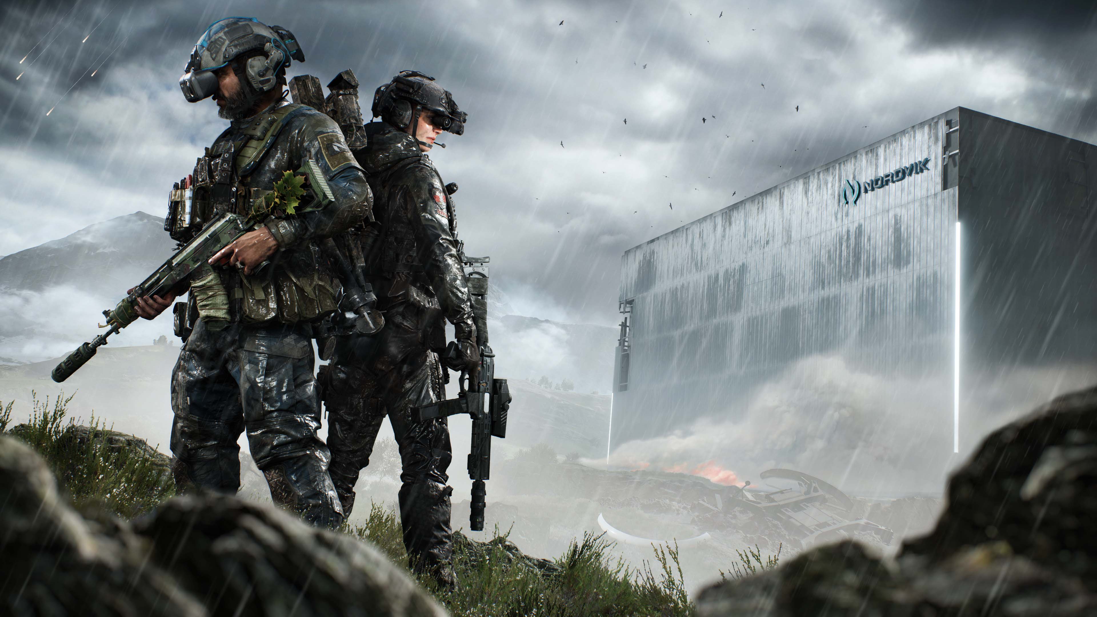 Battlefield Wallpaper 4k Video Game Playstation