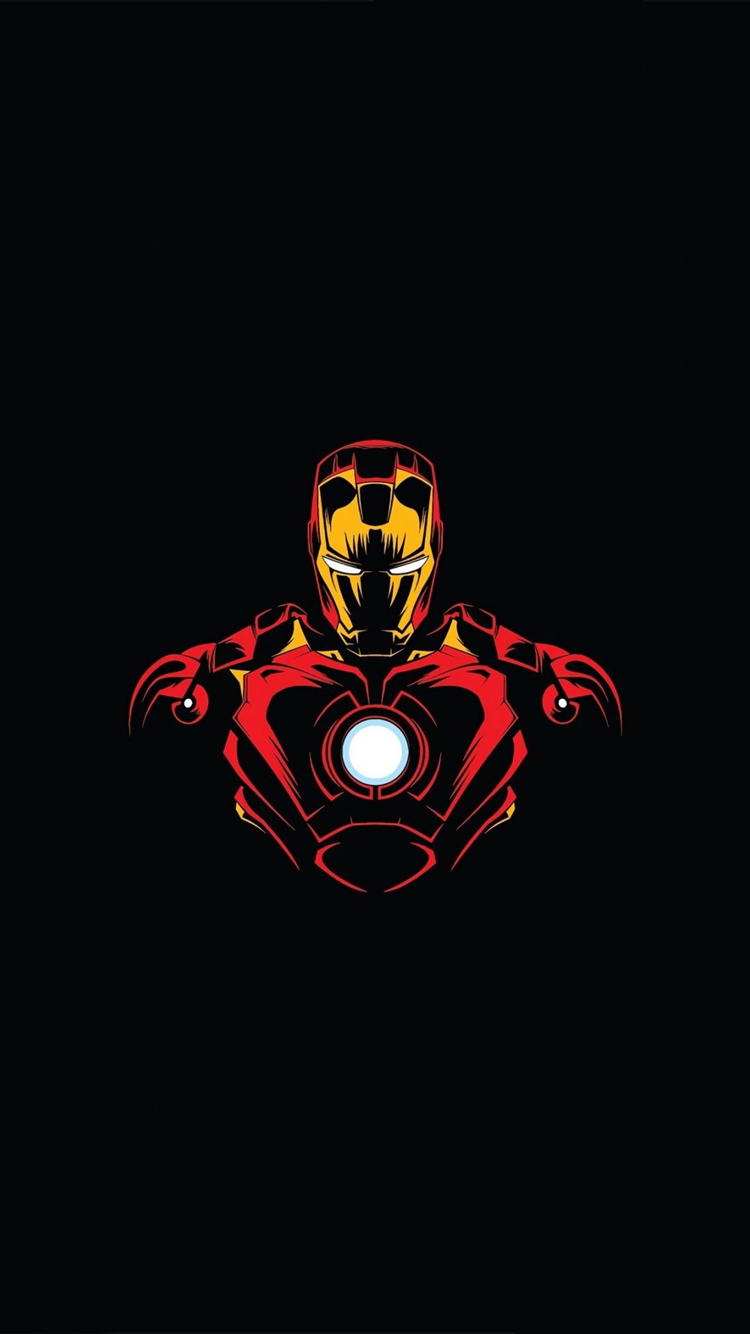 Wallpaper Marvel Hero Iron Man Minimalist