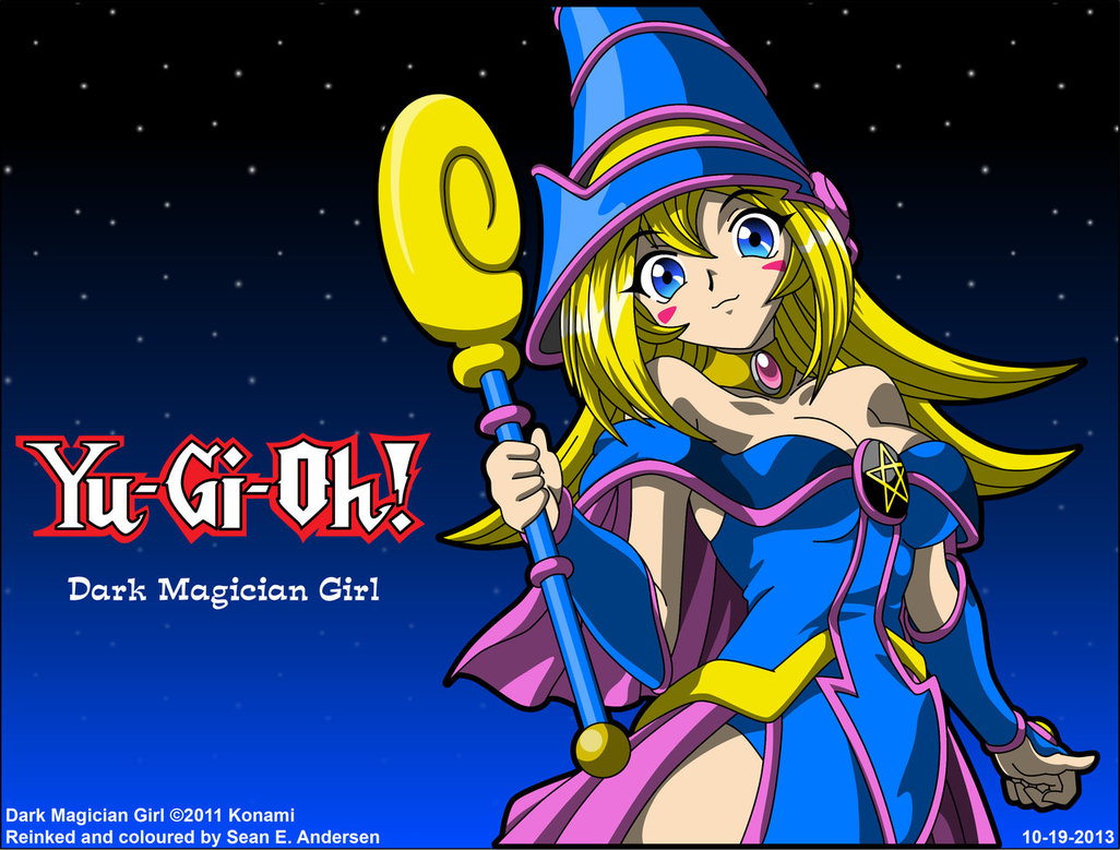 Dark Magician Girl Wallpaper Version By Therealsneakers On
