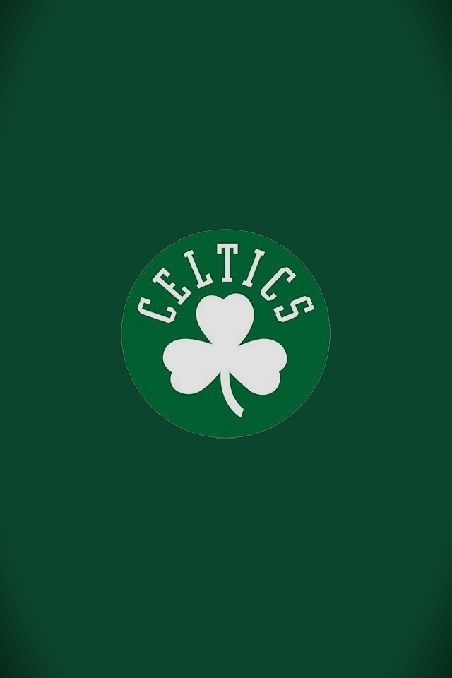 NBA Team Boston Celtics Logo Image Gallery HD Wallpapers for iPhone 4