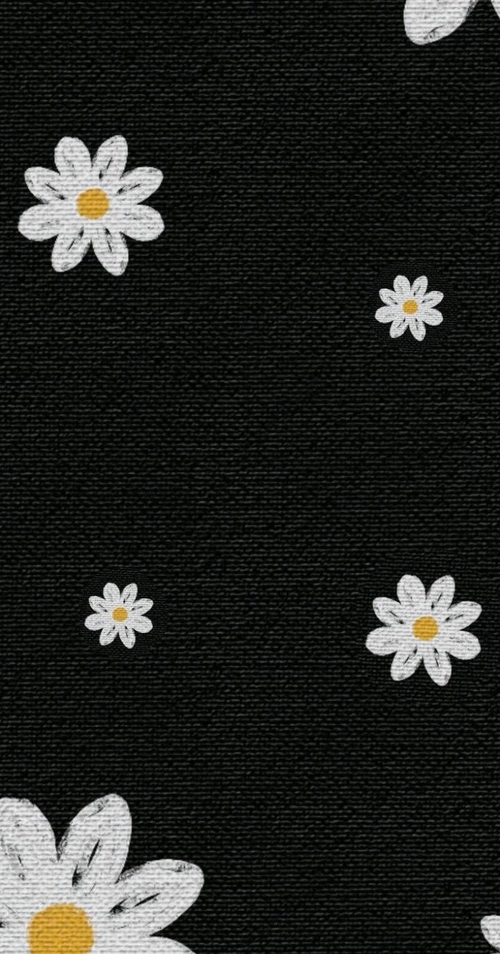 Black Flower iPhone Wallpaper