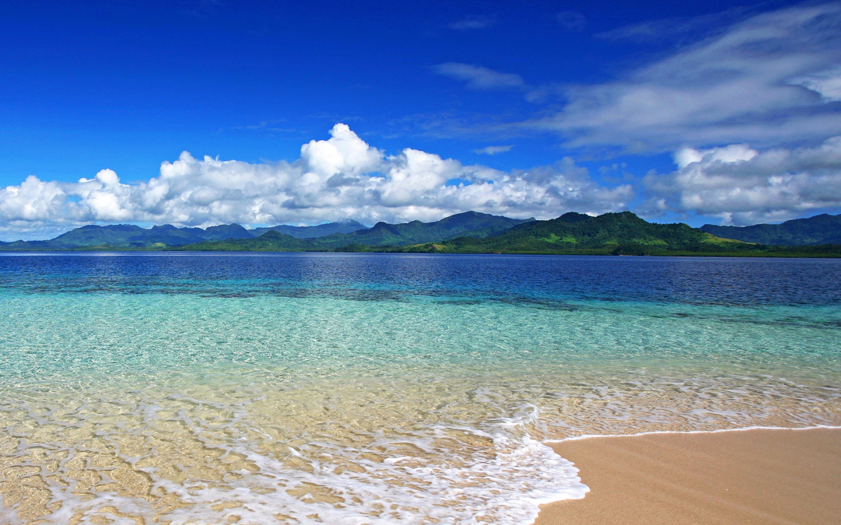 Wonderful Ocean Island Beach Desktop Pc And Mac
