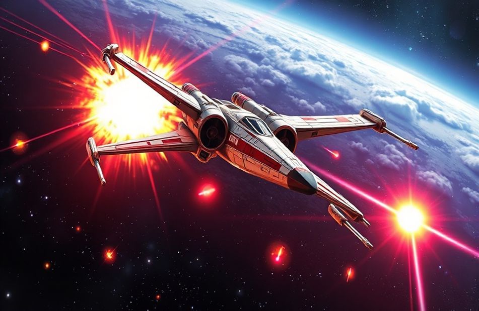 X Wing Wallpaper