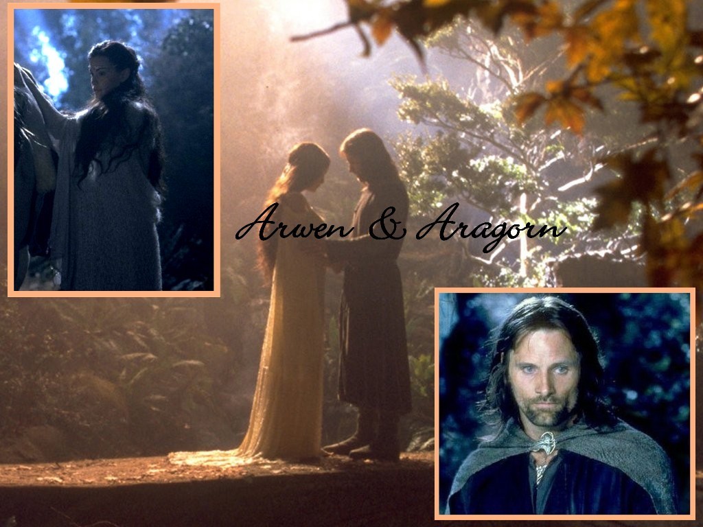 Aragorn And Arwen Wallpaper