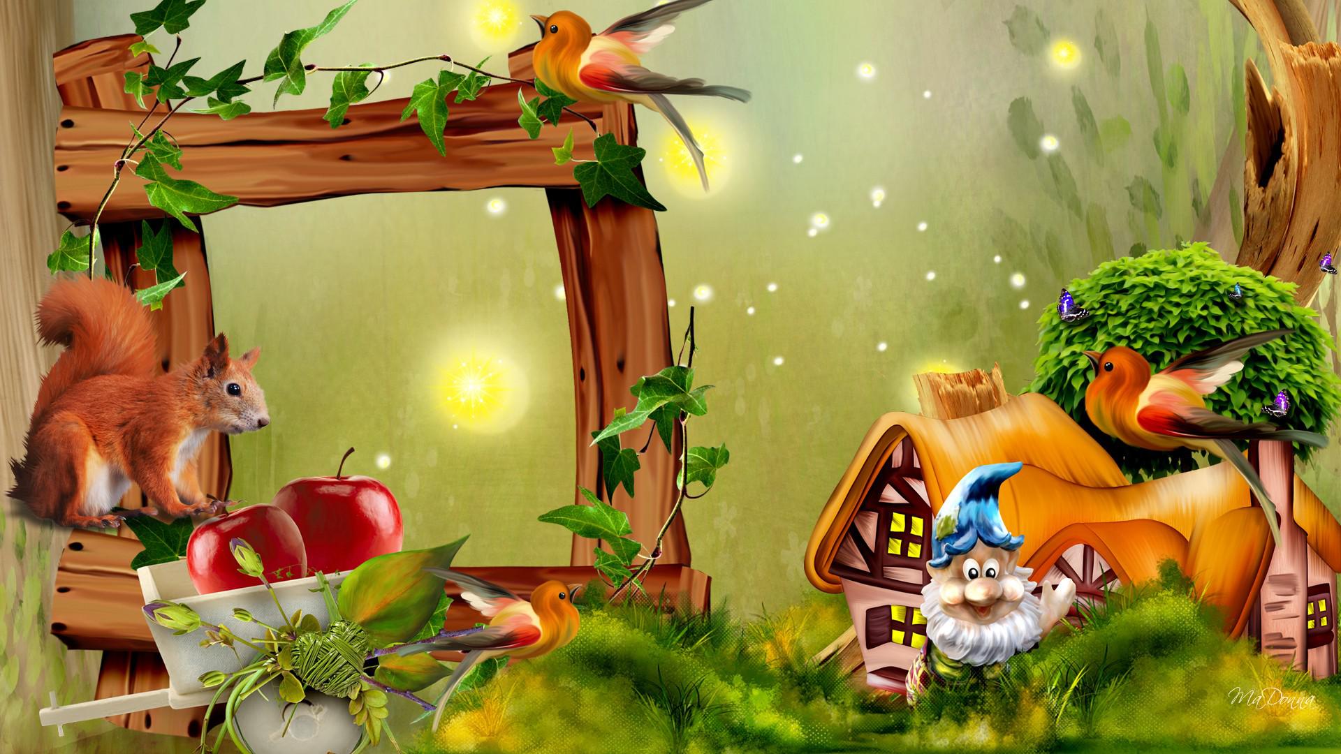 Gnome Village High Quality And Resolution Wallpaper On