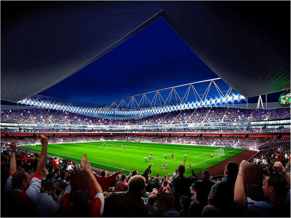 The best Emirates Stadium wallpaper ever Stadium wallpapers 1024x768