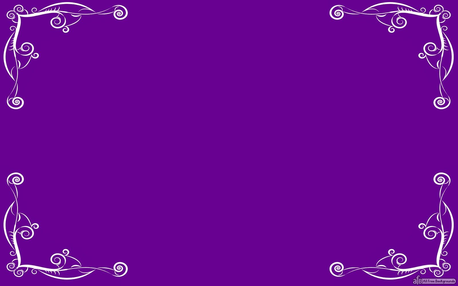 Purple Elegant Borders Simple Border Background For