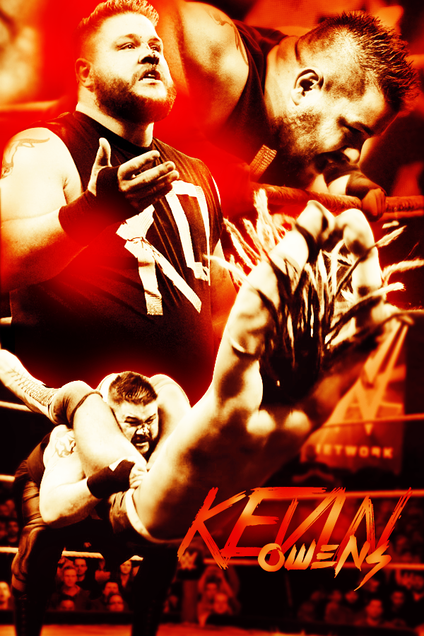 Kevin Owens By A Xdesigner