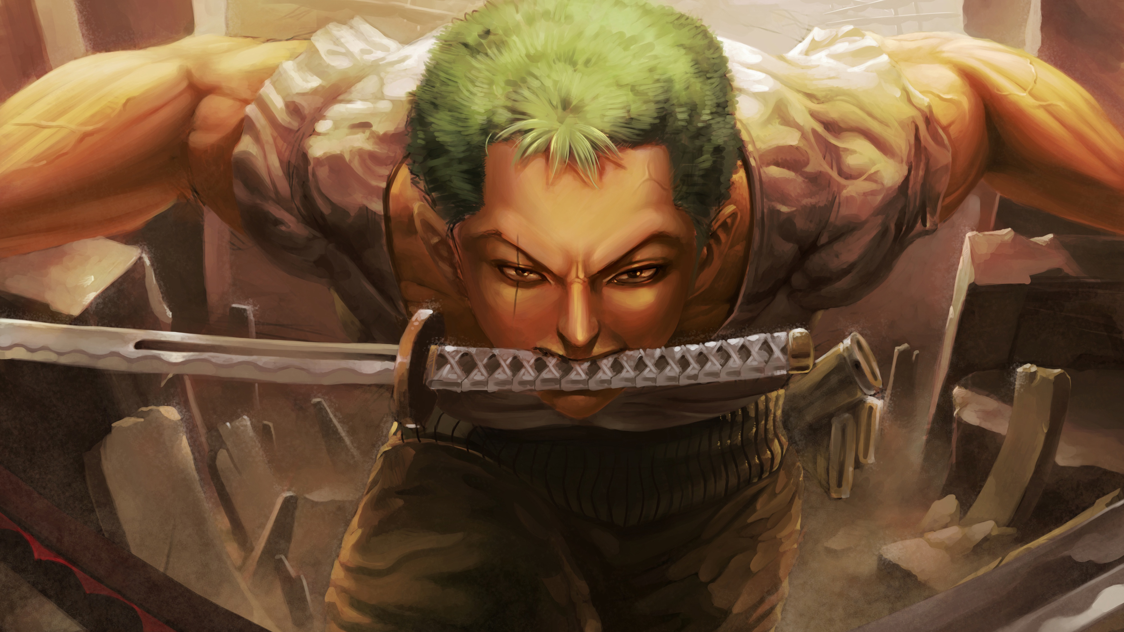 Roronoa Zoro Swords Wallpaper