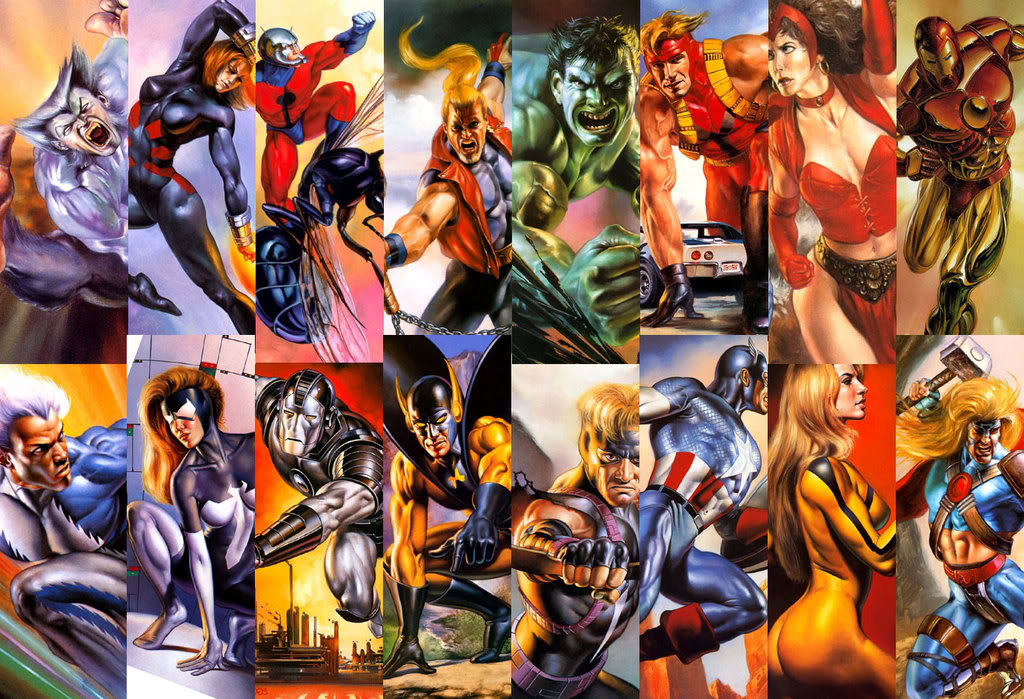 Marvel Heroes Wallpaper Desktop Background