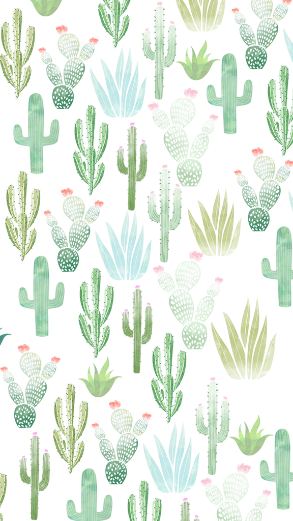Free download Pin by abbyxxnicole on Wallpapers Fondos de cactus Fondos para  [576x1024] for your Desktop, Mobile & Tablet | Explore 13+ Cute Cactus  Wallpapers | Cute Background, Cute Wallpaper, Cactus Wallpaper