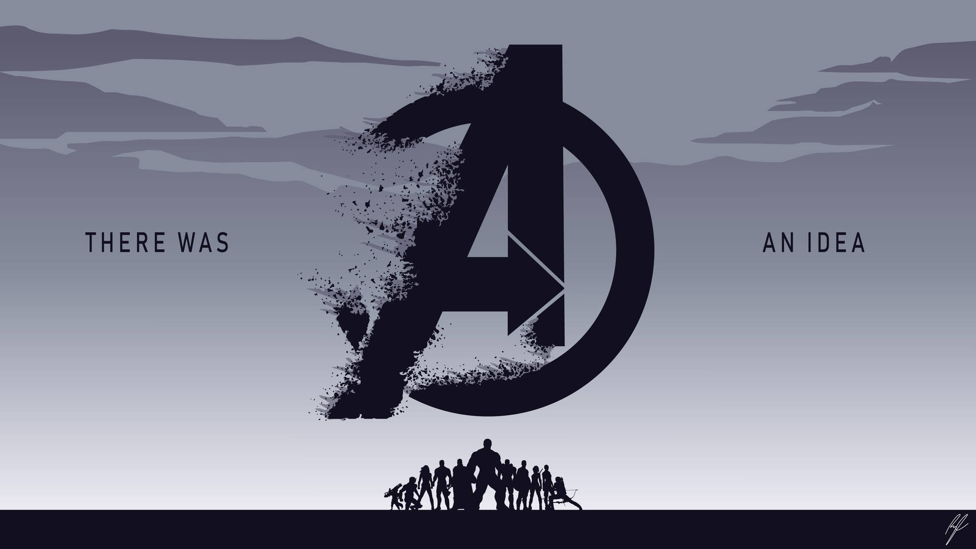 Marvel Minimalist Wallpaper