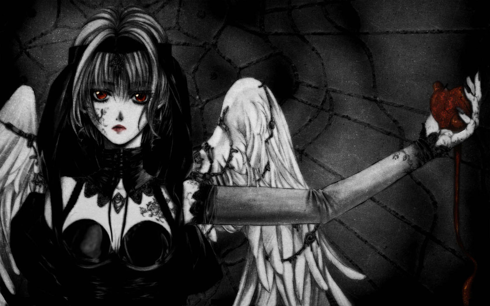Gothic Angel Anime Wallpaper