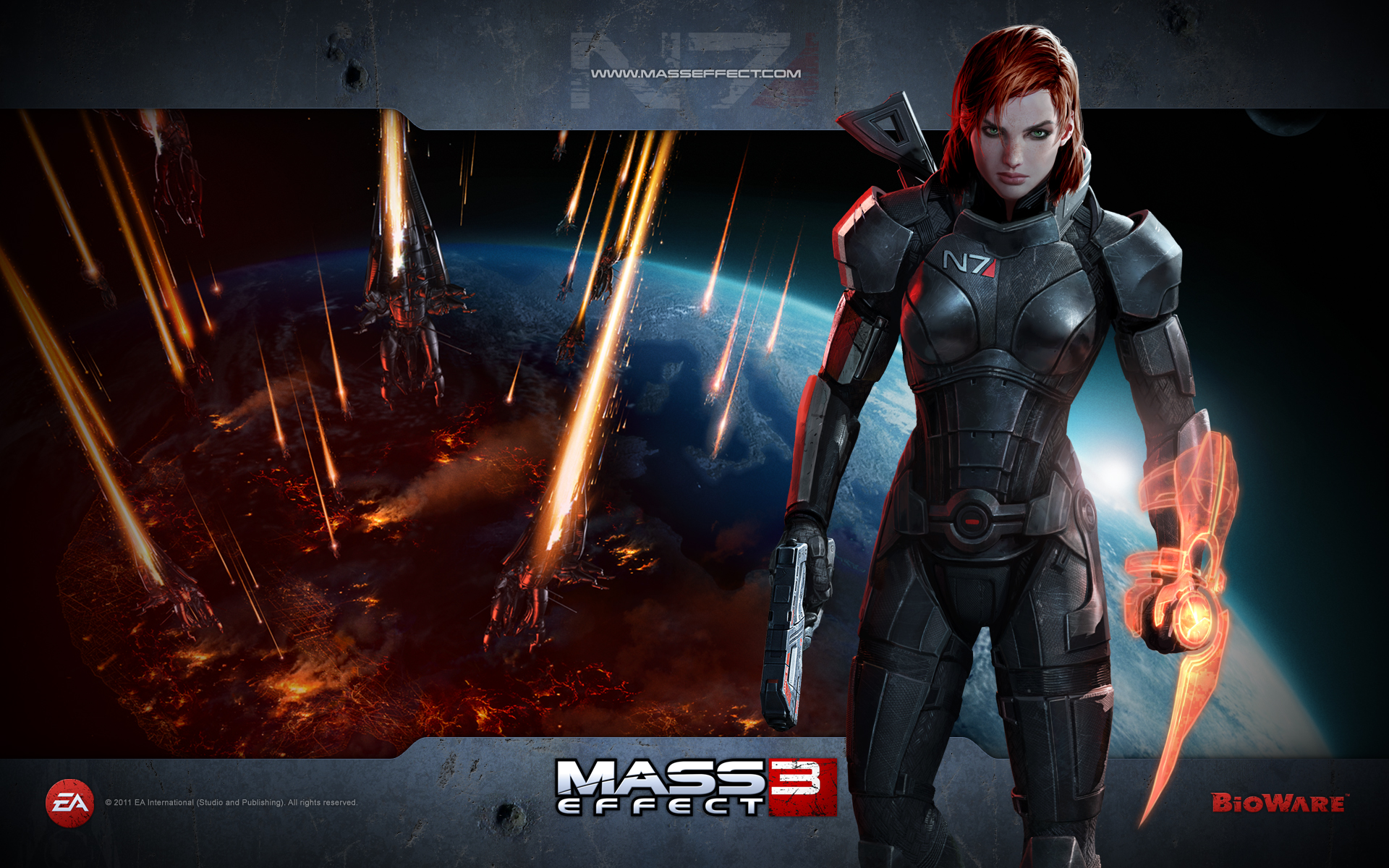 Wallpaper Of Mass Effect You Are Ing
