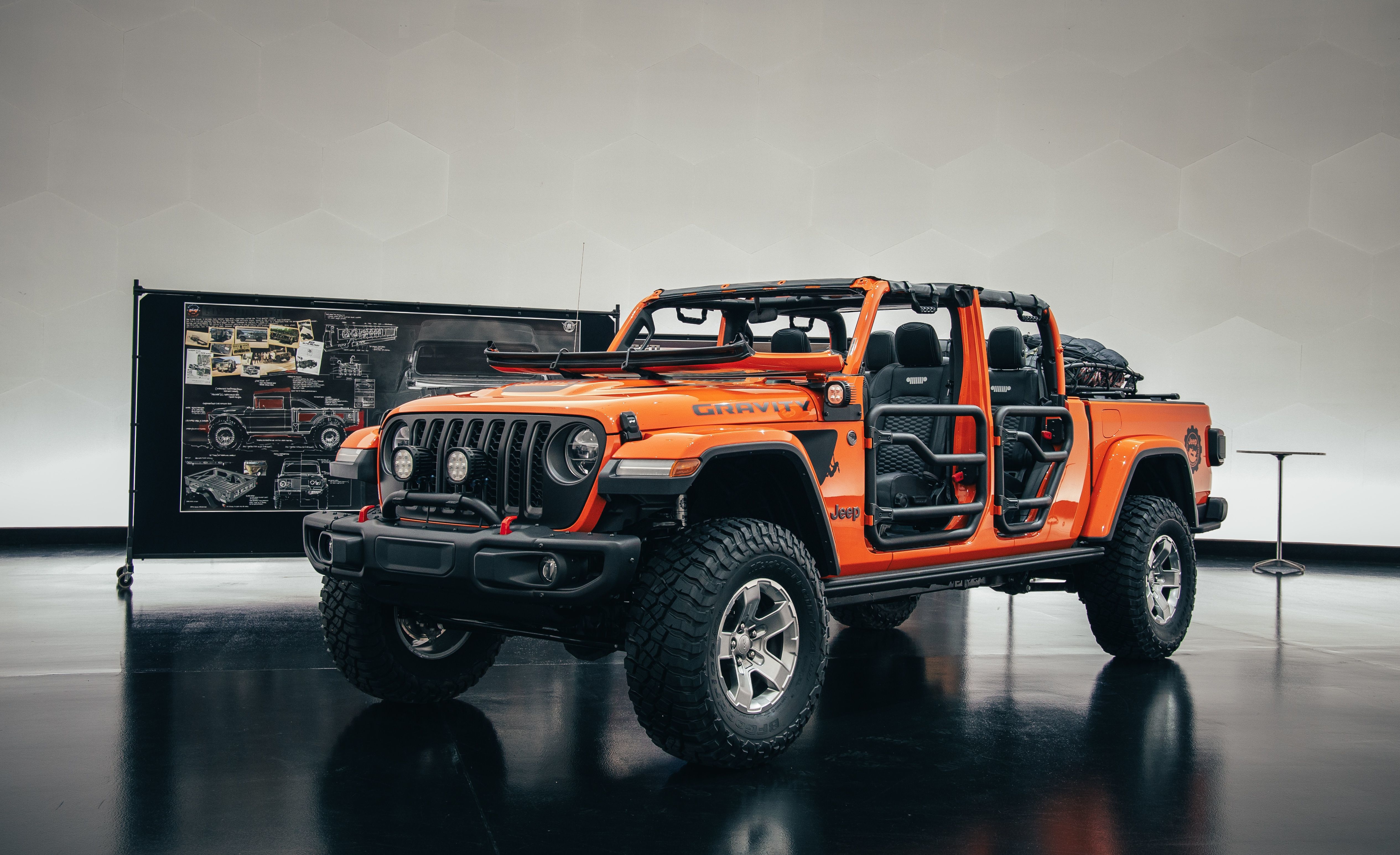 Jeep Gladiator Gravity Wallpaper HD Cars 4k Image