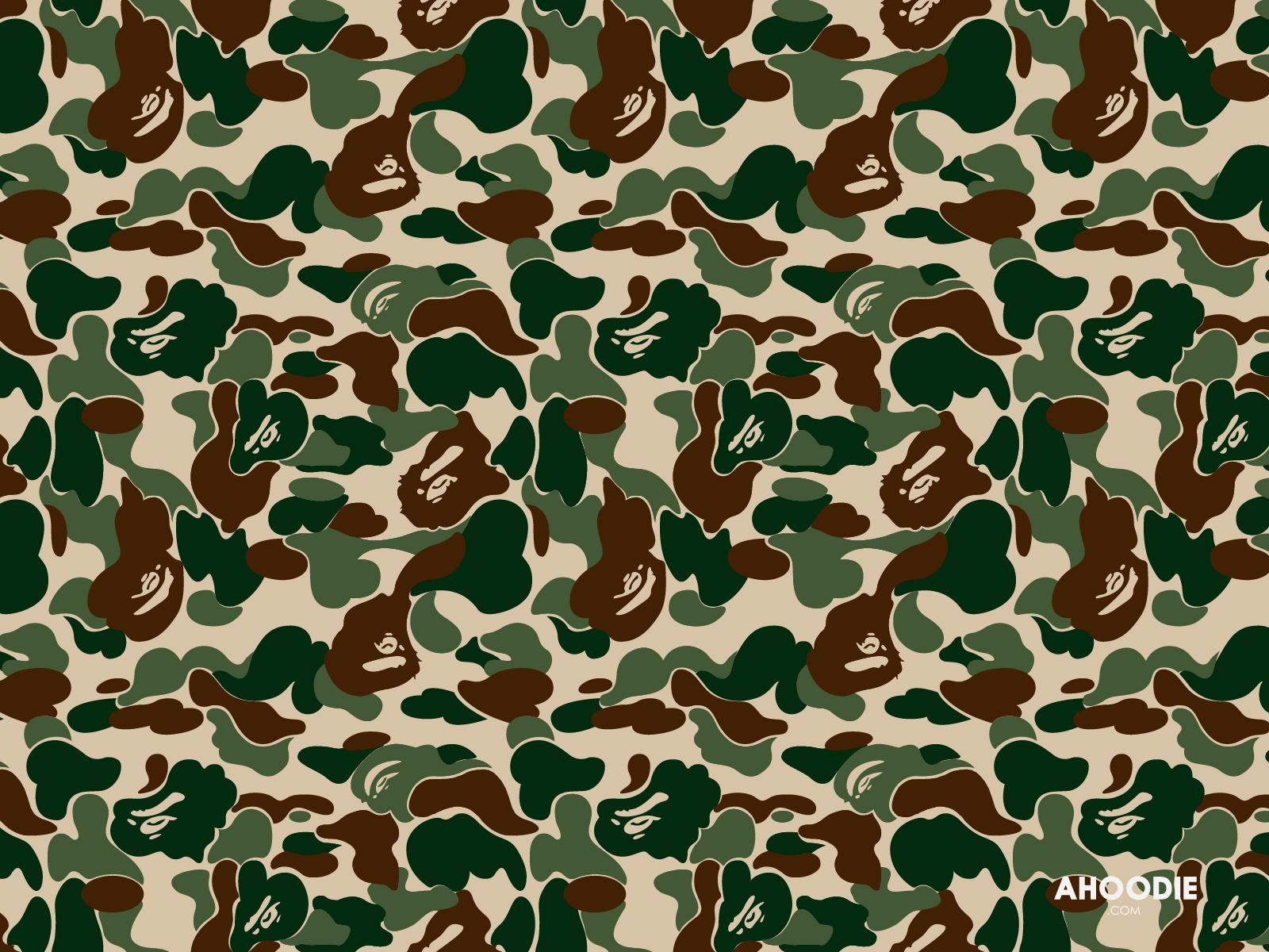 Wallpapers Backgrounds   Kids Camouflage Border Wallpaper 1600x1200