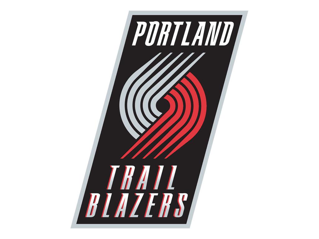 Portland Trail Blazers Papel De Parede Sobre