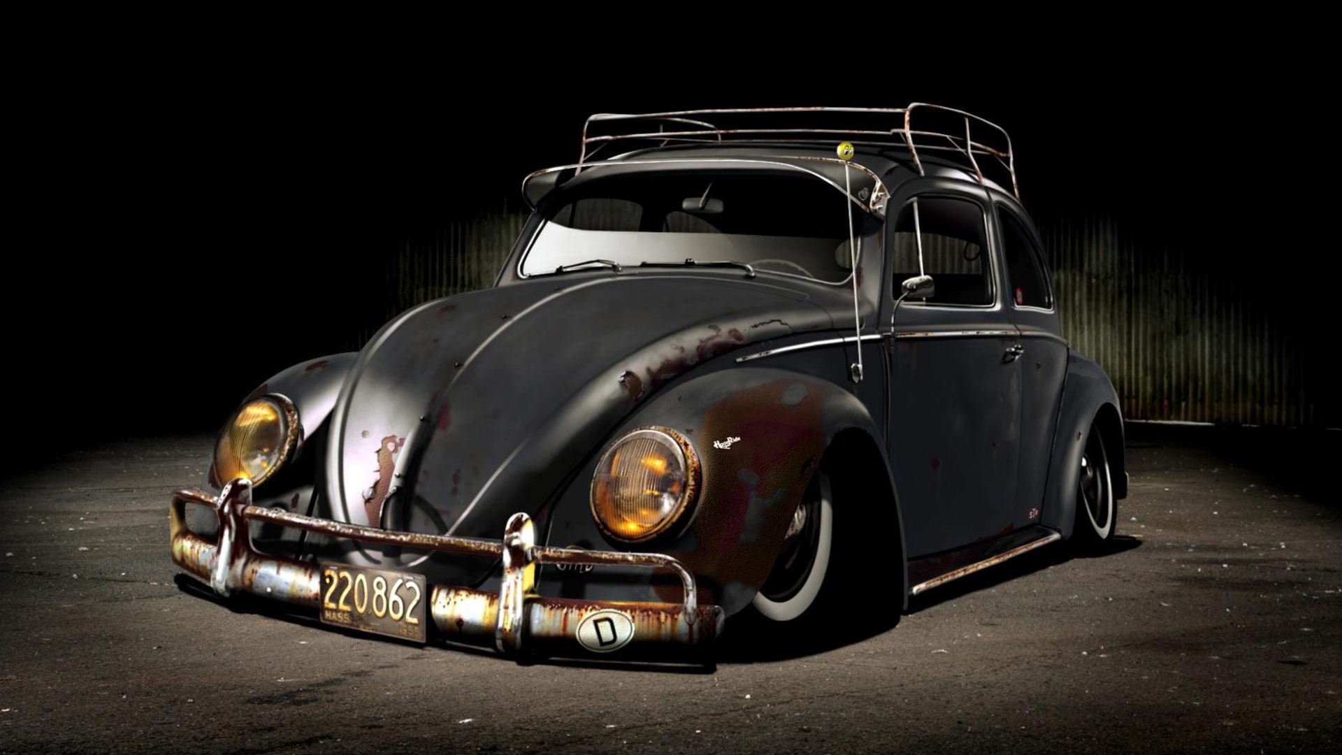 Classic Volkswagen Beetle Wallpaper   HD