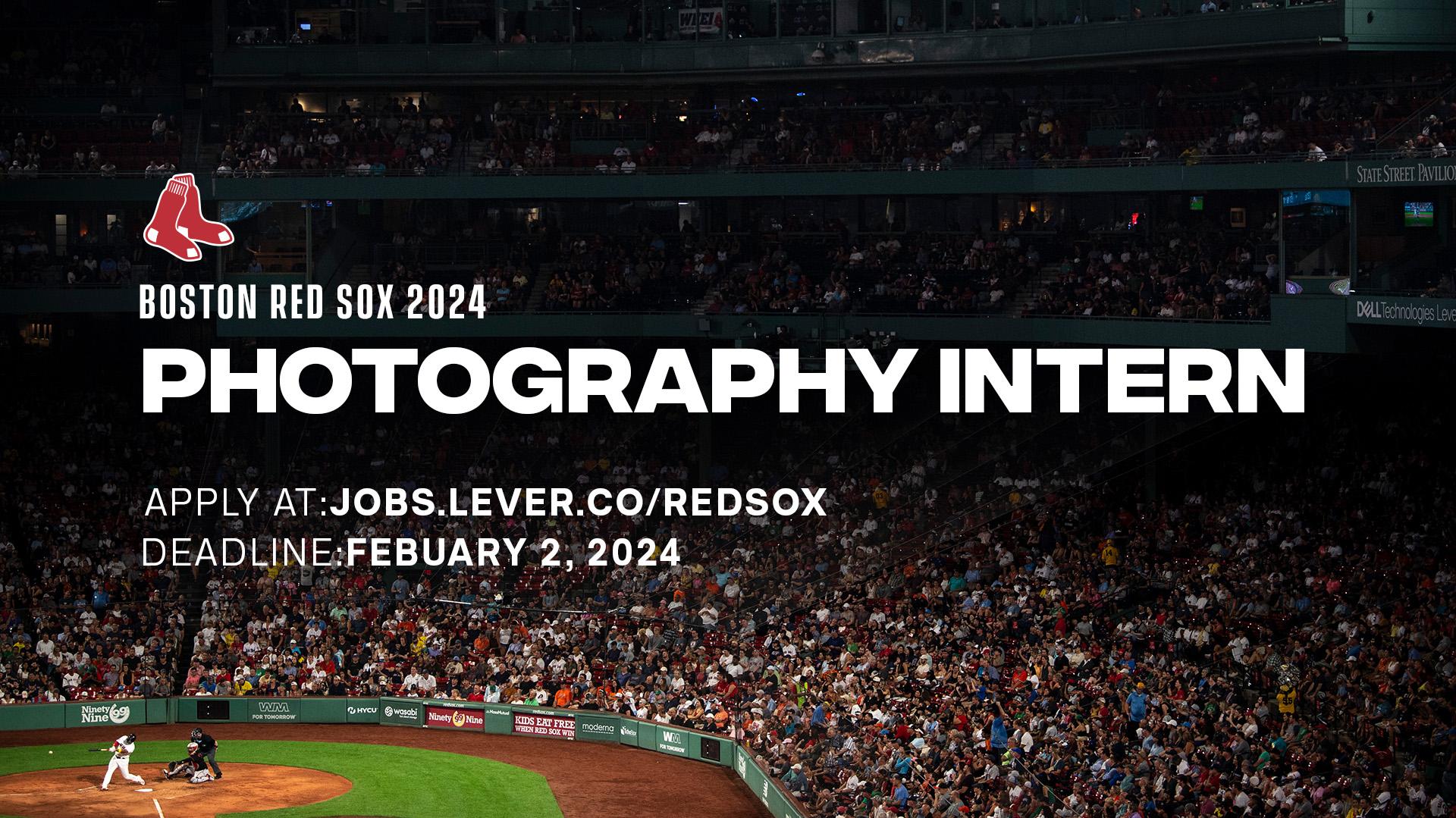 Billie Weiss On X The Redsox Are Hiring Two Photography Interns