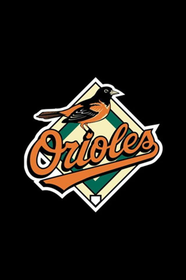 Baltimore Orioles Black Logo iPhone Wallpaper S 3g