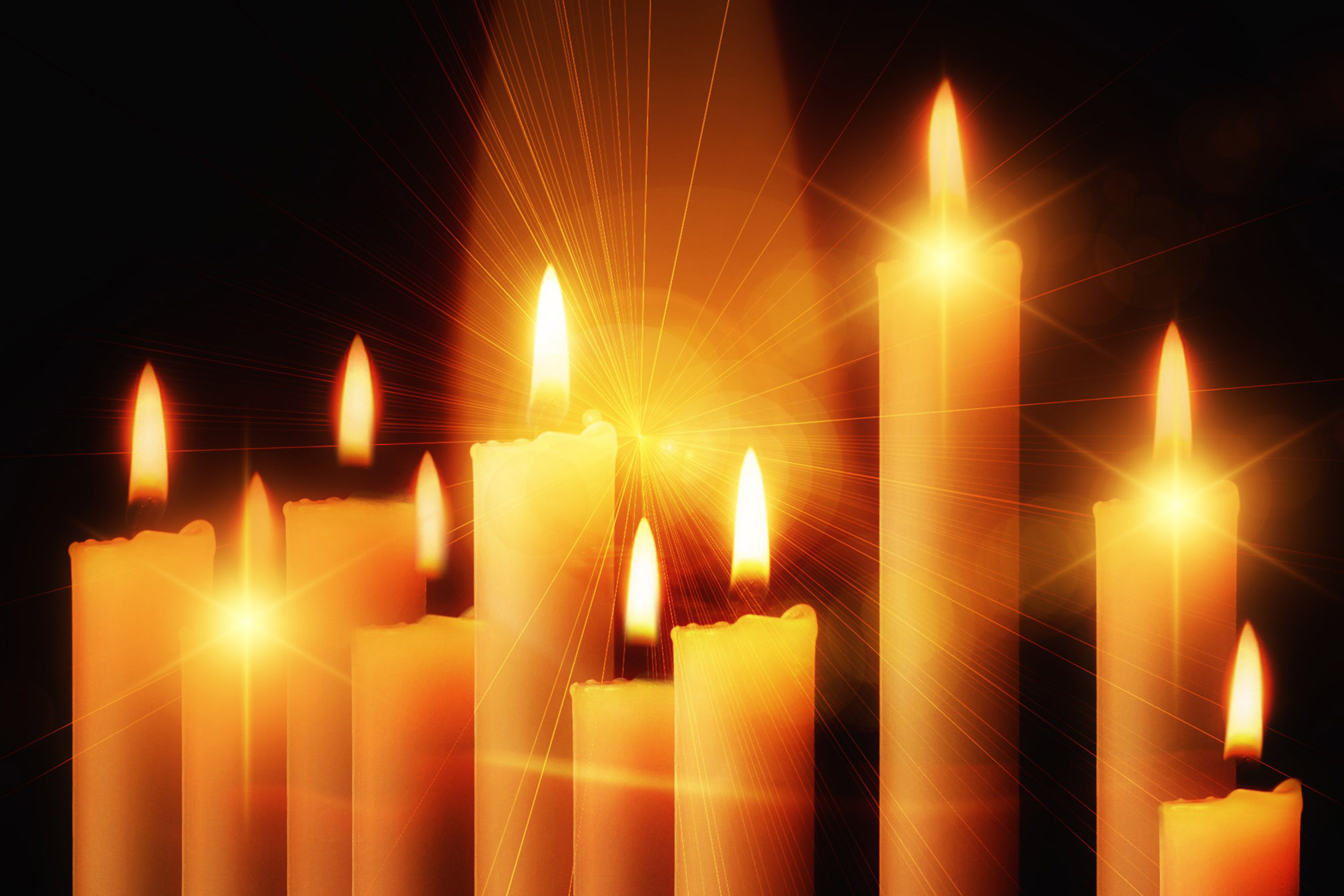 Christmas Wallpaper And Background Image With More Candle