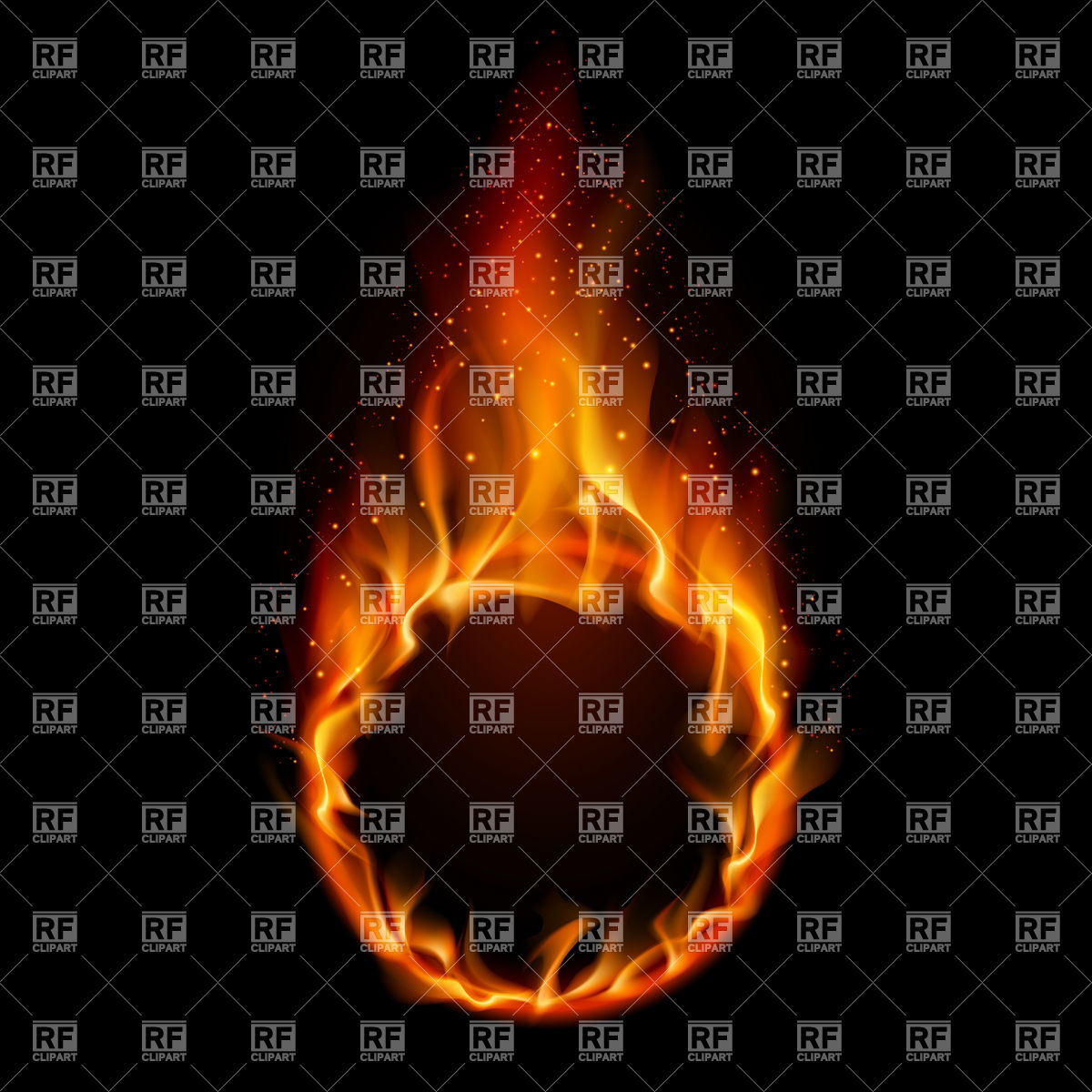 Ring Of Fire Background Textures Abstract